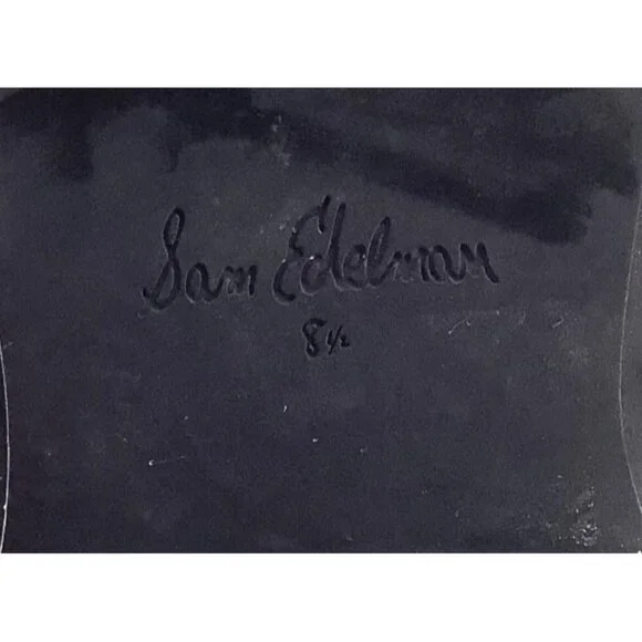 Sam Edelman Womens Brown Snake Print Slide Sandals Straps & Black Sole Size 8.5 - Picture 9 of 10